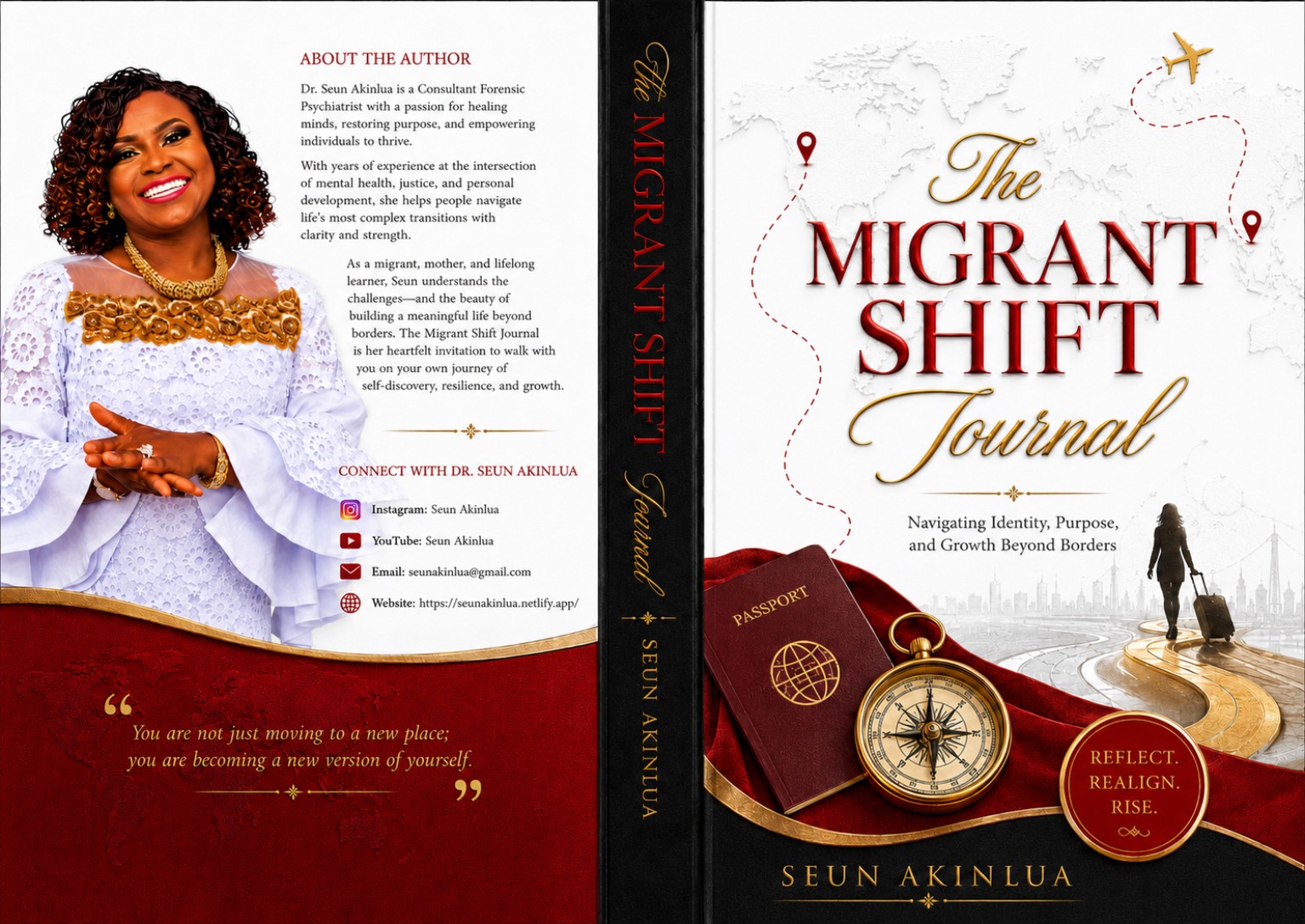 Full cover spread of The Migrant Shift Journal